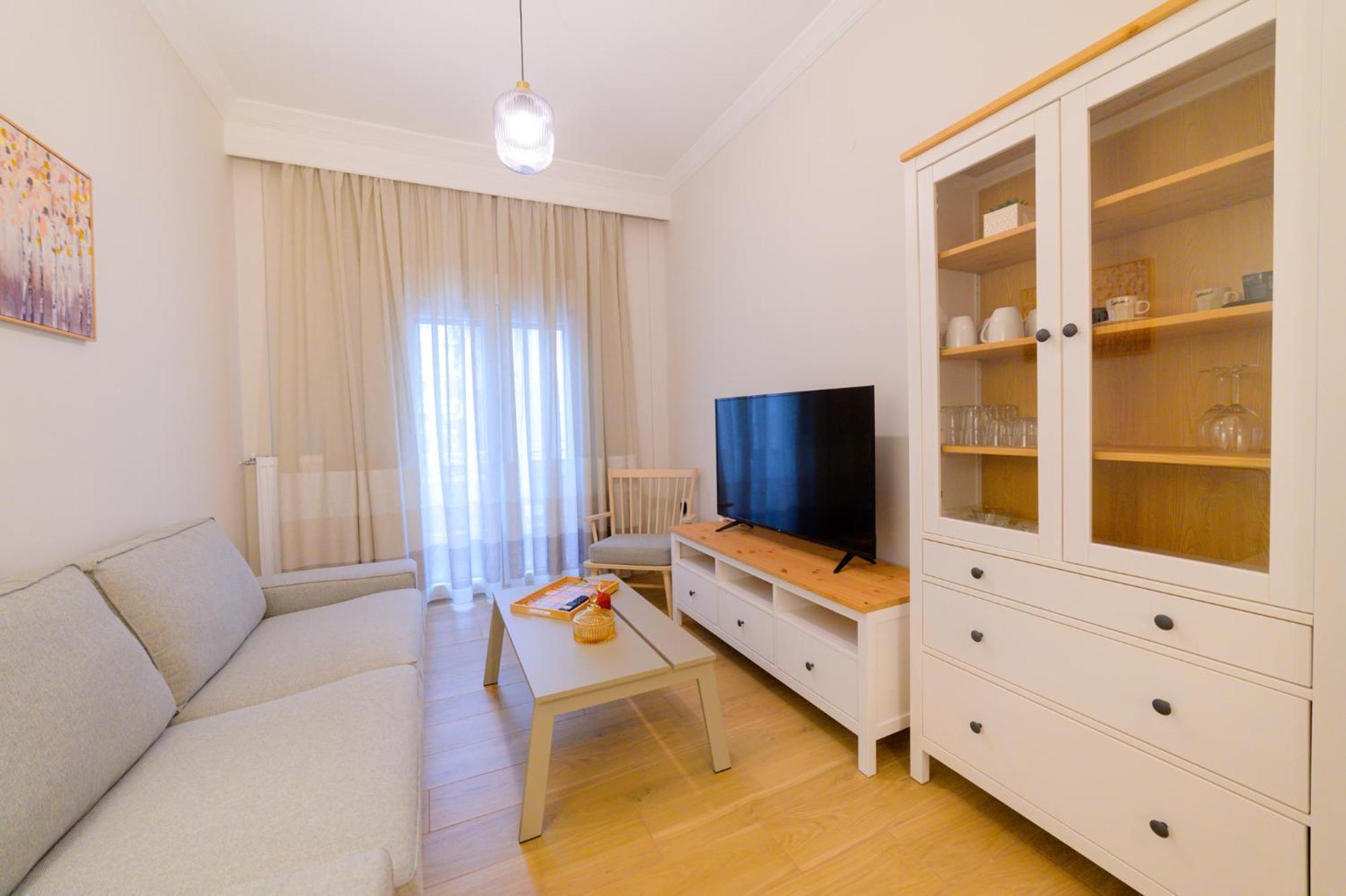 New Modern 2Nd Floor Apartment Салоніки Екстер'єр фото